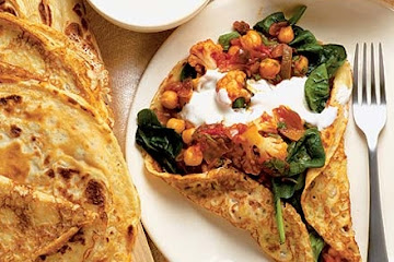 Spicy vegetable fajitas