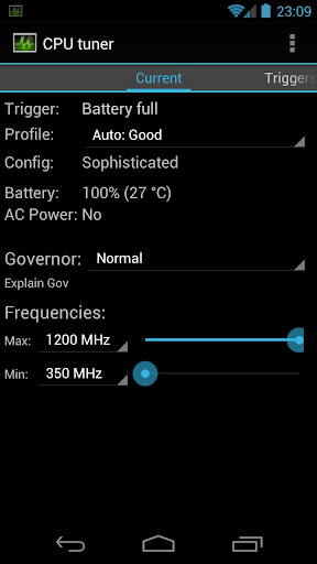 CPU tuner (Rooted phones) Apk