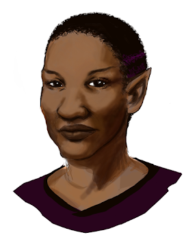 Uneek as a Vulcan Lady