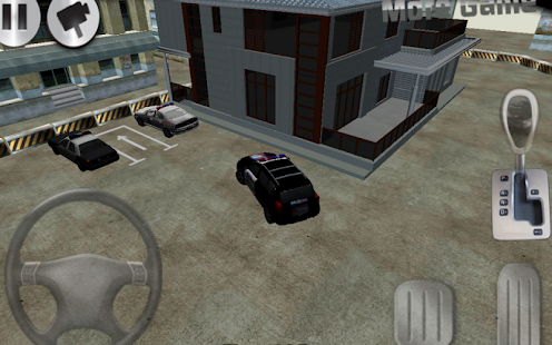 3D policejní parkoviště - náhled