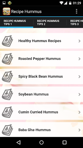 Recipe Hummus