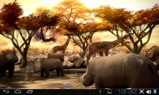 Africa 3D Pro Live Wallpaper - screenshot thumbnail