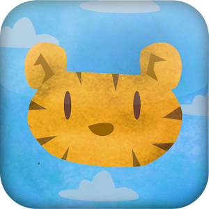 Tiger & Elpho in animal land logo