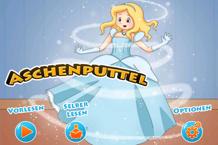 Android application Cinderella screenshort