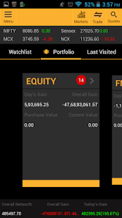 Motilal Oswal Mobile Trading Screenshots 1