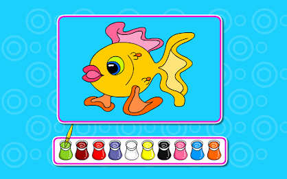Coloring Pages Fish Coloring poster 9