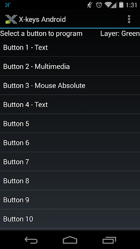 X-keys Android