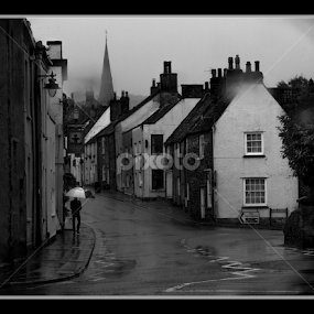 Grey Day by Jack Hardin - City,  Street & Park Street Scenes