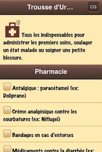 Free Trousse d'Urgence APK