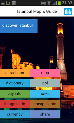 伊斯坦布尔离线地图和指南