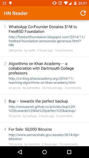 Hacker News Reader