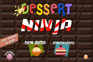 Dessert Ninja - Cake Warrior Slice & Dice Food Fun APK Cartaz #1