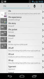 Free Dict Swedish English - náhled