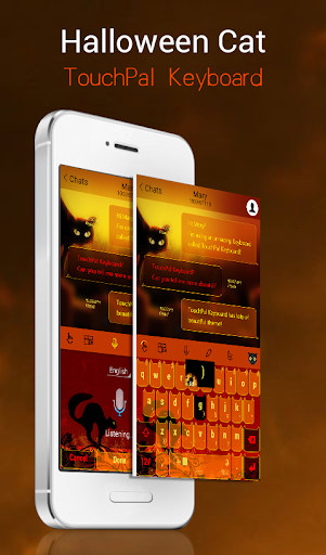 TouchPal Halloween Cat Theme