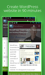 Udemy Wordpress Course poster 1
