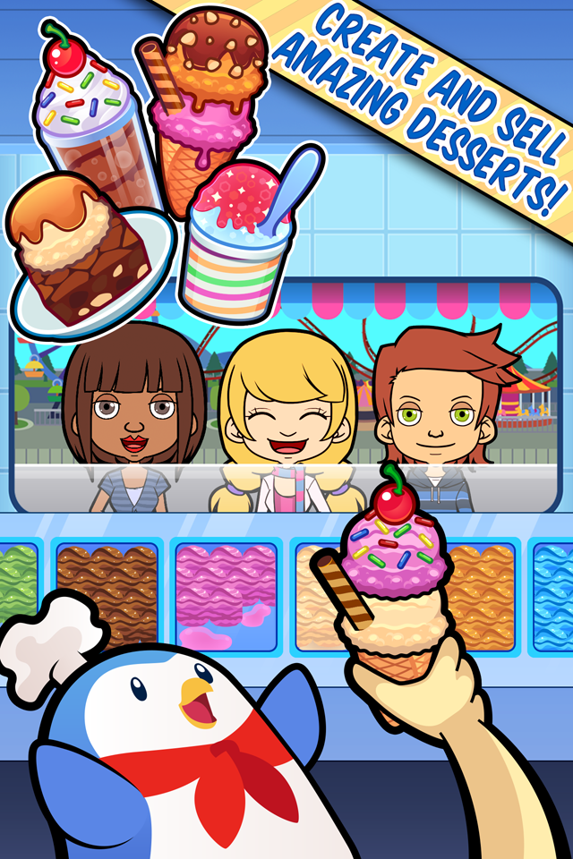 Android application My Ice Cream Truck: Food Game screenshort