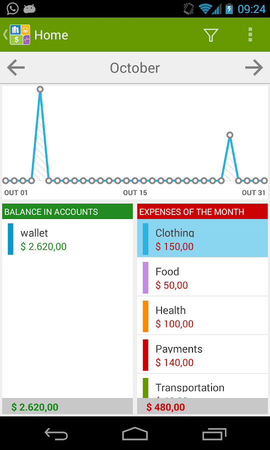 Mobills Finance Manager - screenshot