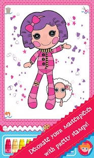 Lalaloopsy: Colour & Sticker Screenshots 4