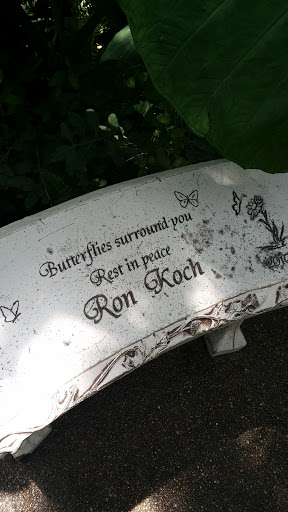 Ron Koch Memorial Bench