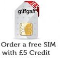 GiffGaff FREE unlimited SIMS logo