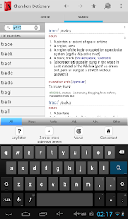Chambers Dictionary - screenshot thumbnail