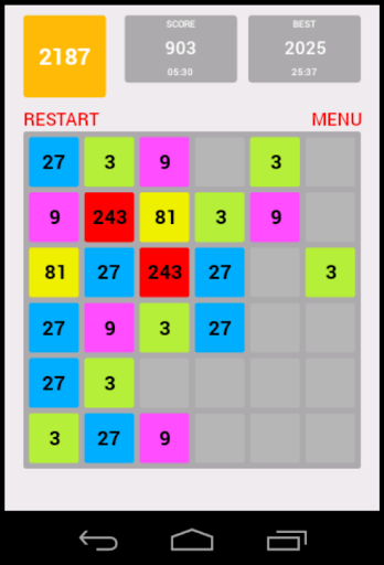 【免費解謎App】2187, the hard 2048 game-APP點子