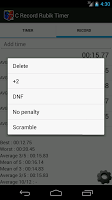 C Record Rubik Timer APK Cartaz #4
