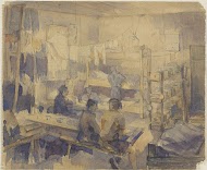 Interieur van barak 23 A