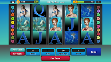 Mermaids of Atlantis - Slots APK Снимки экрана #1