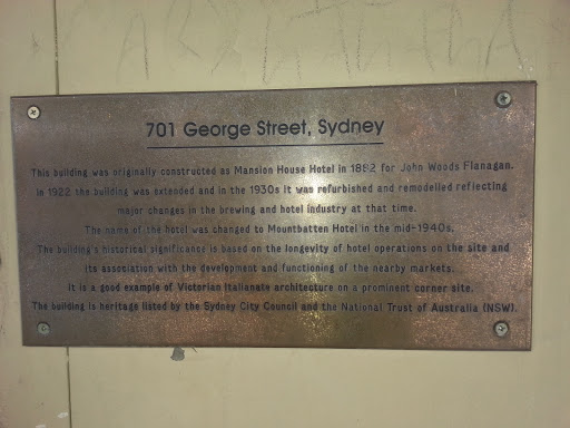 701 George Street Sydney Sign