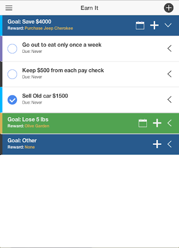 【免費生產應用App】Earn It: Goals & Tasks-APP點子