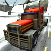 Salju Truk mobil balap