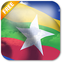 3D Myanmar Flag Live Wallpaper mobile app icon