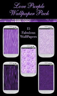 Love Purple Wallpack Pack Screenshots 1