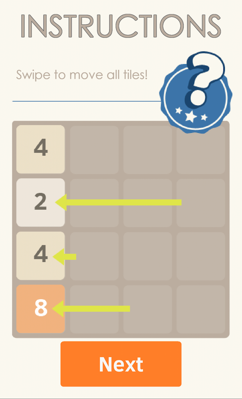 2048 Original Screen 2