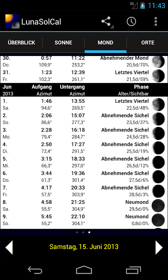 LunaSolCal Mobile – Android-Apps auf Google Play