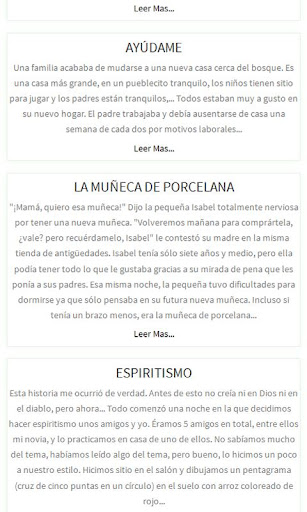 【免費書籍App】Historias Horribles-APP點子