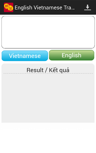 Vietnamese English Translator