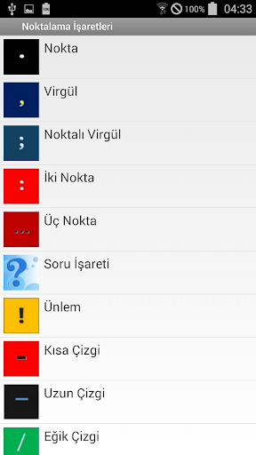 【免費教育App】Noktalama İşaretleri-APP點子