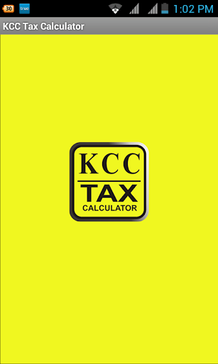 KCC TAX CALCULATOR