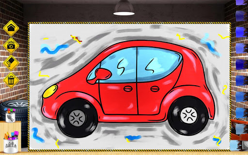 Cars Colouring Book for Kids