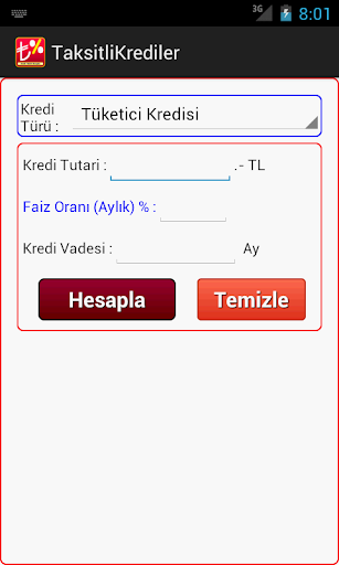 【免費財經App】Kredi Taksit Hesapla-APP點子