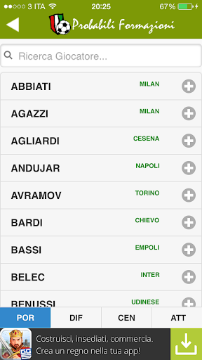 【免費運動App】Probabili Formazioni Plus-APP點子