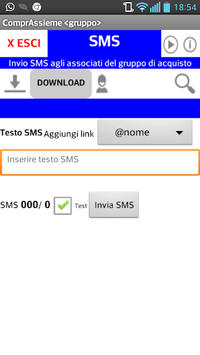 GAS SMS - Invio messaggi