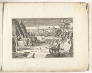 Titelprent voor prentwerk: Les Forces de l'Europe, Asie, Afrique et Amerique (deel 1), ca. 1702