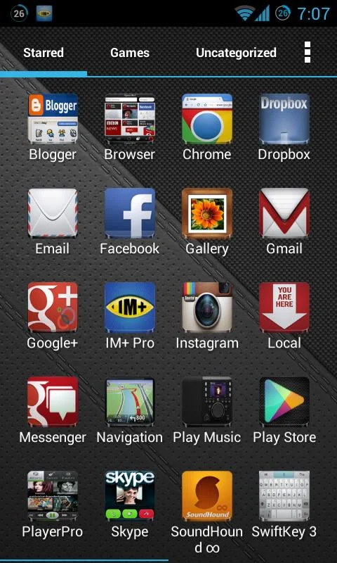 Andro Iphone ADW GO NOVA APEX - screenshot