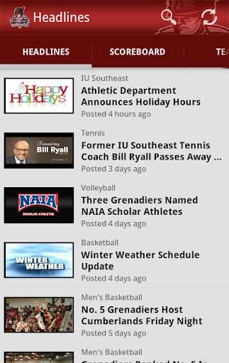 IU Southeast Athletics