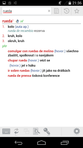 Spanish-Czech Dictionary Plus