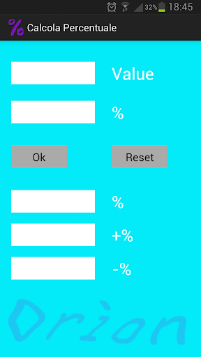 Percentage Calculator