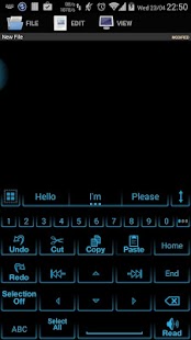 How to get Theme for A.I.type Neon Blue 1.3 unlimited apk for laptop